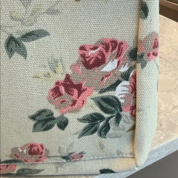 Floral canvas, lunch bag or small tote - Picture 2 of 4